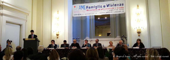 Avv. Biagio di Isernia - Congresso AMI Roma - Famiglia e violenza